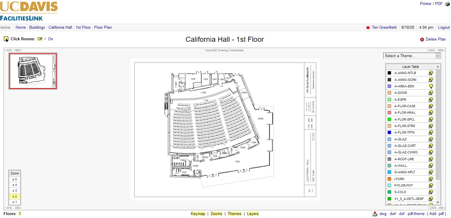 Floor plan viewer